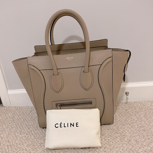 Celine Luggage Mini in dune color. - Picture 7 of 7